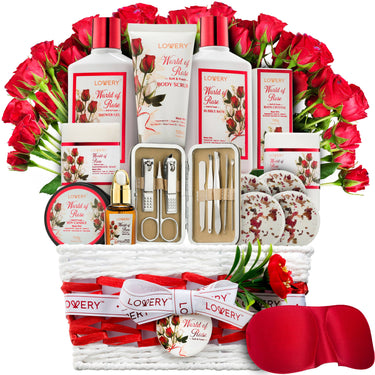 Valentines Day Spa Gift Basket